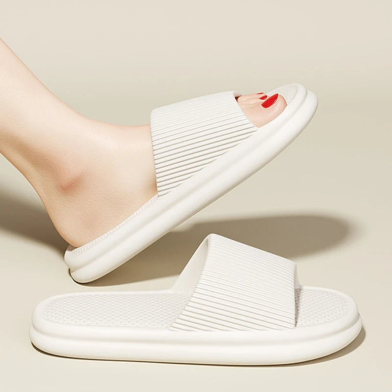 Somriga EVA-tofflor – Mjuka, halkfria bad- och strandtofflor för dam & herr